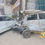 हरिद्वार में बेकाबू बस का कहर, अस्पताल के बाहर 5 वाहनों को मारी टक्कर, ऑटो चालक का हाथ कटकर अलग