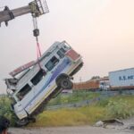 दिल्ली-मुंबई एक्सप्रेसवे पर हादसा, पुलिया से नीचे गिरी ट्रैवलर, 8 की मौत, सभी MP से जा रहे थे खाटू श्याम